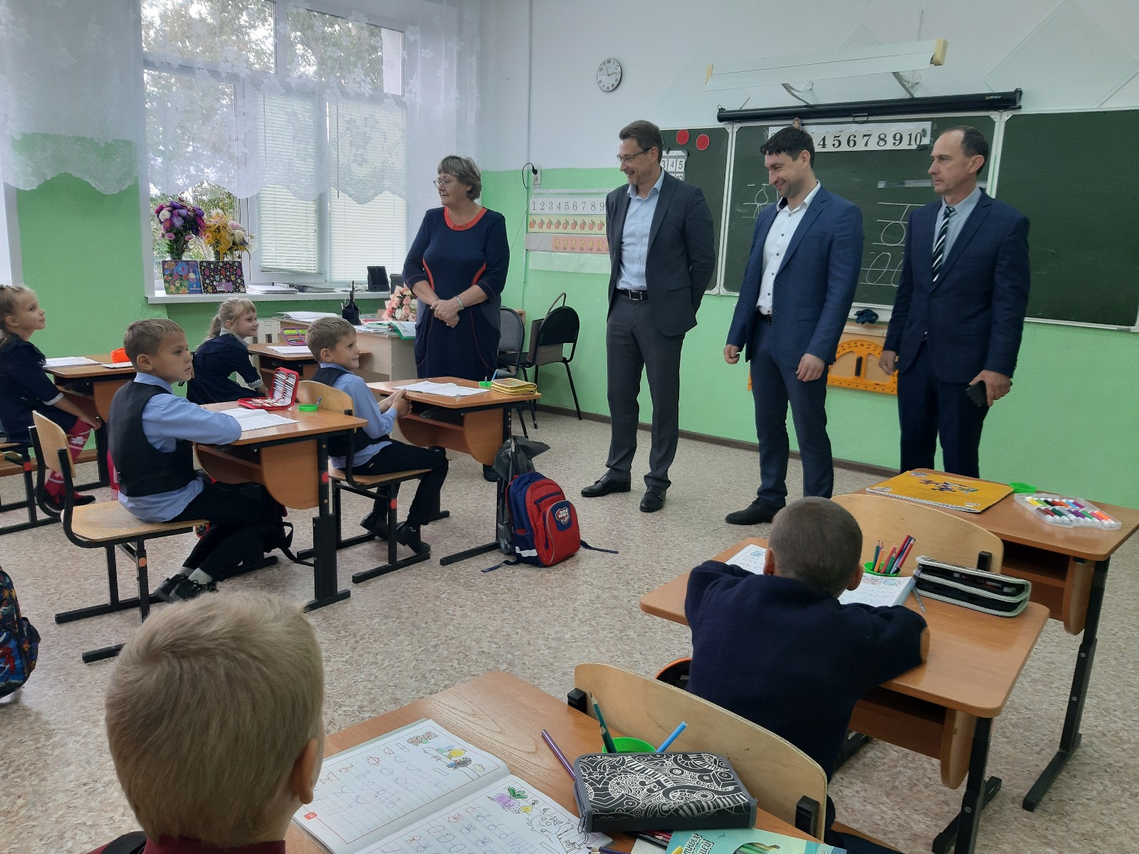 Боготольский район с рабочим визитом посетил заместитель председателя Законодательного Собрания Красноярского края С.А.Попов