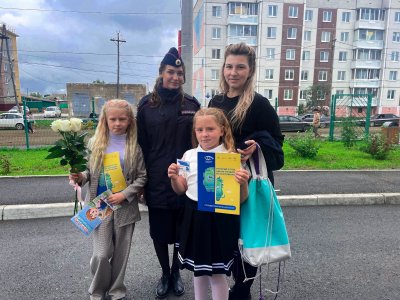 В Боготоле прошла акция «Дорожная школа первоклассника» 