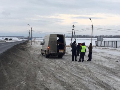 В Боготоле сотрудники Госавтоинспекции прекратили пассажирскую перевозку