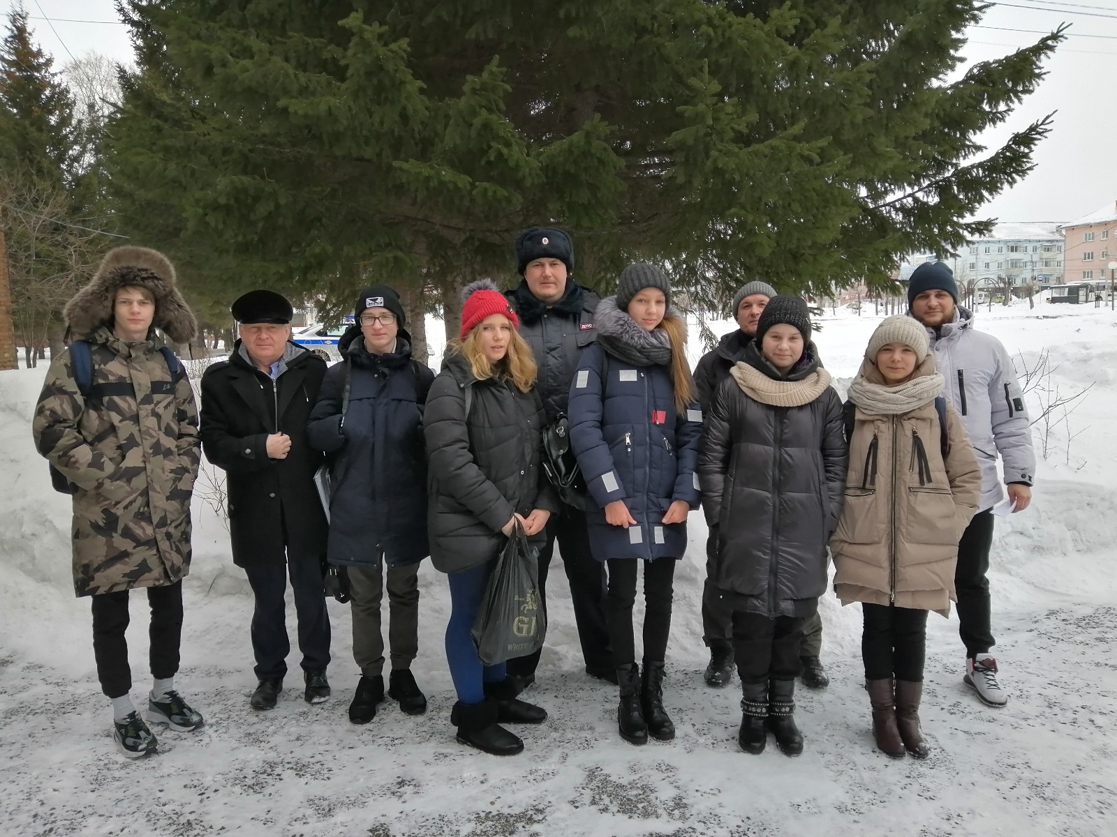 Сотрудники Госавтоинспекции города Боготола провели пропагандистскую Акцию