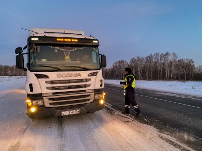 В Боготоле госавтоинспекторы призвали водителей большегрузного транспорта к строгому соблюдению дорожных правил