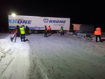 Дорожно-транспортное происшествие в сутках 02.01.2019 на переезде 3743 км 9 пикет перегона Суслово – Аверьяновка Боготольской дистанции пути