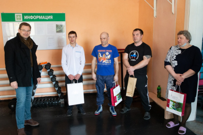 Спортсмены из Большой Косули получили подарки от Законодательного собрания