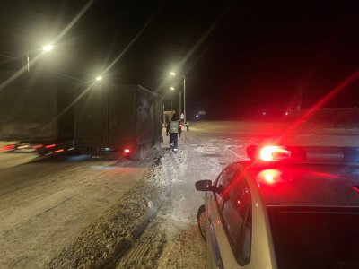В Боготоле сотрудники Госавтоинспекции проводят работу с водителями большегрузного транспорта